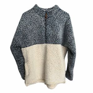 Time & Tru Pullover Sherpa
